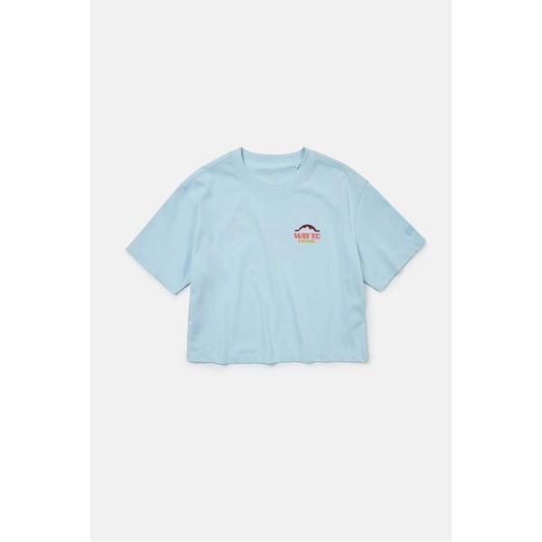 Kolon SporTS Women S Graphic Crop T ShirT TvTcm25632lbl