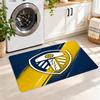 Flannel Kitchen Mat Leeds United Soft Area Rug Non Slip Floor Carpet Home Decoration