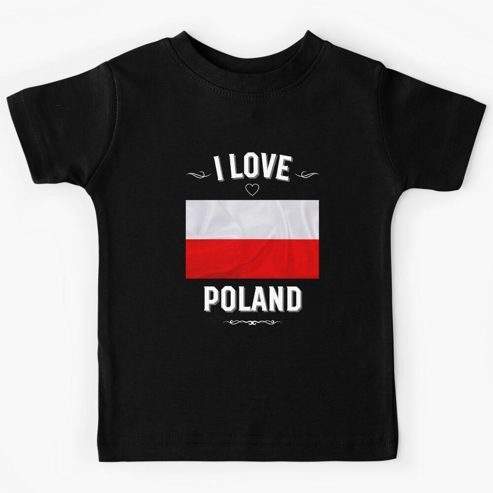I Love Poland Kids T-Shirt 160
