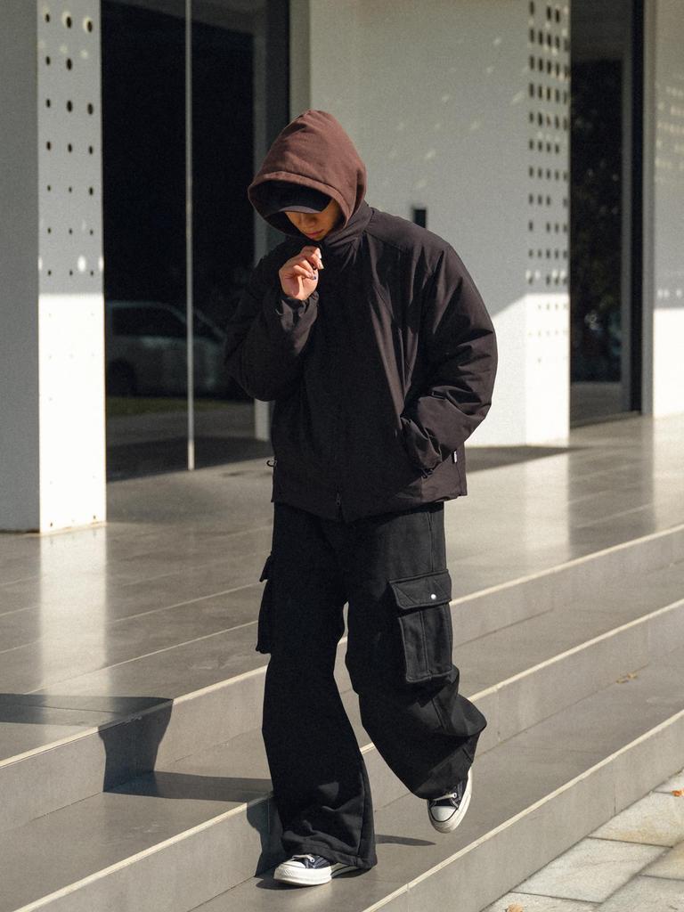 TRS Men's 25AW Water-Repellent Lightweight Jacket with 3M Thinsulate and Graphene Lining