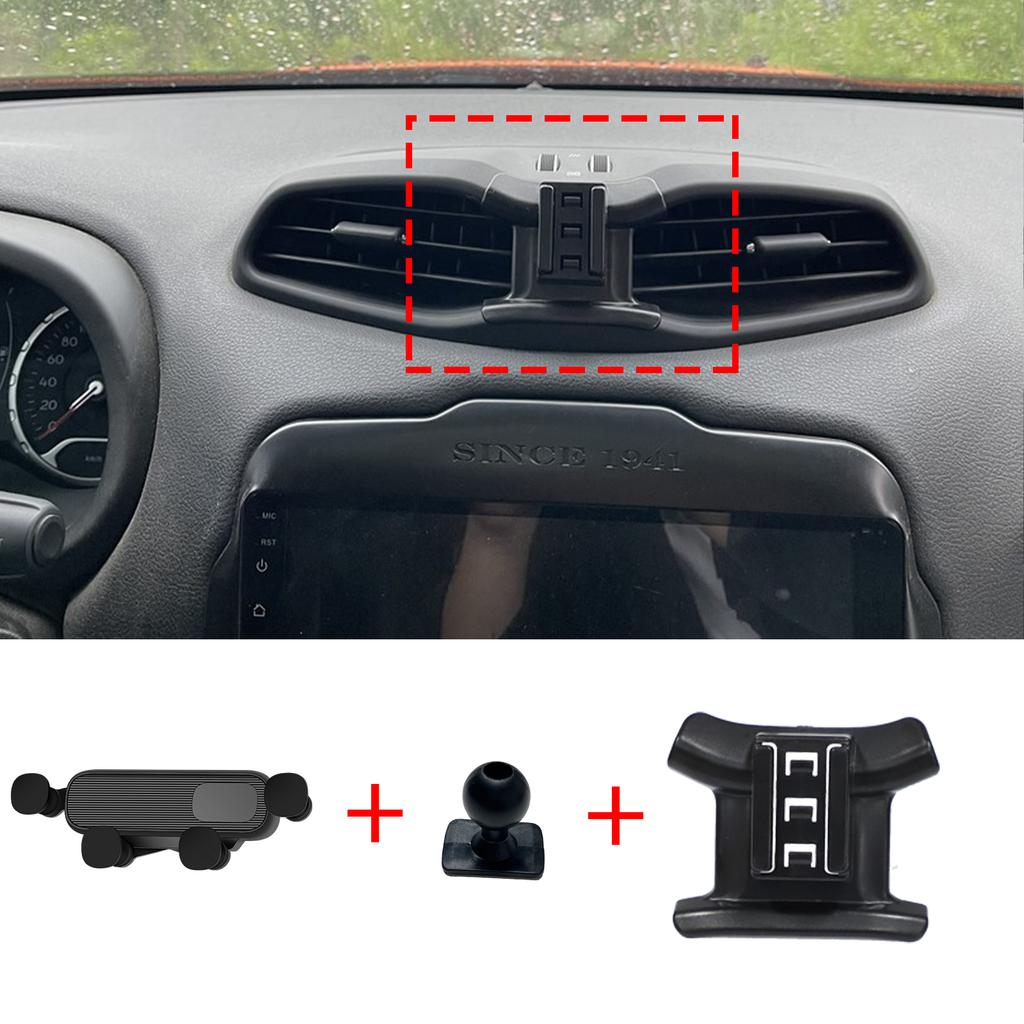 Auto-Handyhalter für JEEP Renegade 2016~2025 Navigationsständer Autozubehör GPS-Halterung