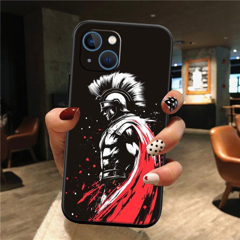 Spartan Warrior Shell Phone Case for Samsung Galaxy S20 S21 S22 Ultra FE Plus A21S A22 A24 A25 A26 A30 A30S A31