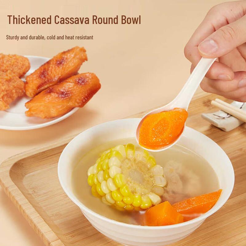 

Food Grade Disposable Sugarcane Pulp Bowls