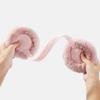 Foldable Pink Earmuffs Winter New Cute Plush Warm Windproof Ear Muffs Imitation Rabbit Fur Woman Girl Accessories
