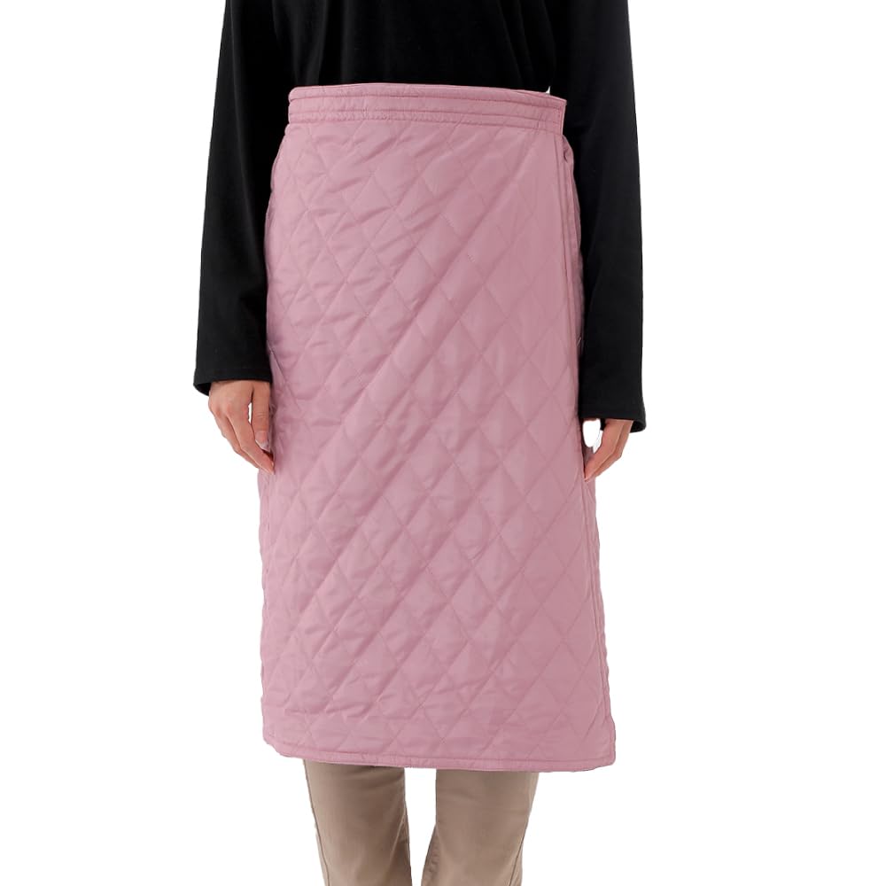 

Beisia Wrap Solid 70cm Sizes Women s Midi-Length Skirt, Color, Fleece, Warm, Cold-Wearing, Cotton, Black, Elegant, Spring, Summer, Autumn, Winter, рожевий