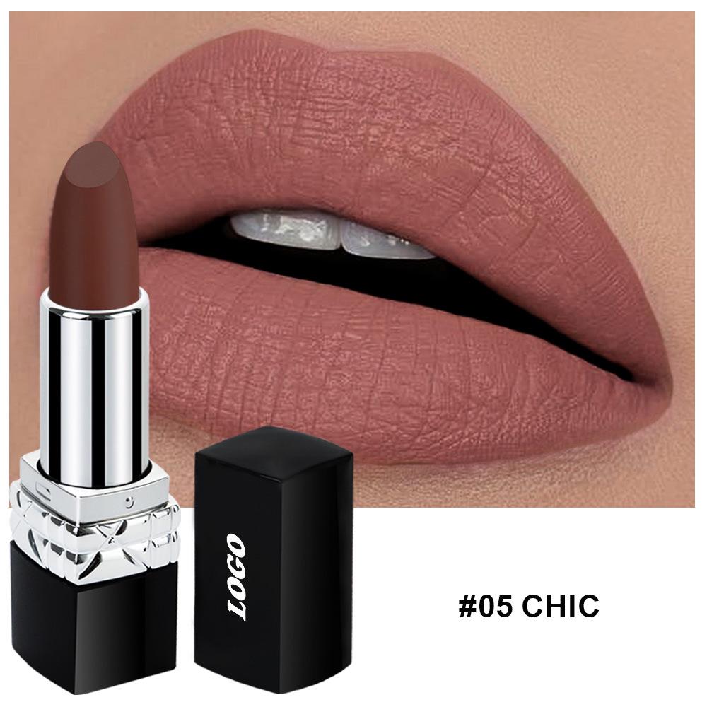 Non-Fading Waterproof Matte Lipstick – No Transfer, No Stick