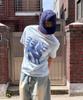 Nodi Final Boss Dragon Crop Tee Sky Blue