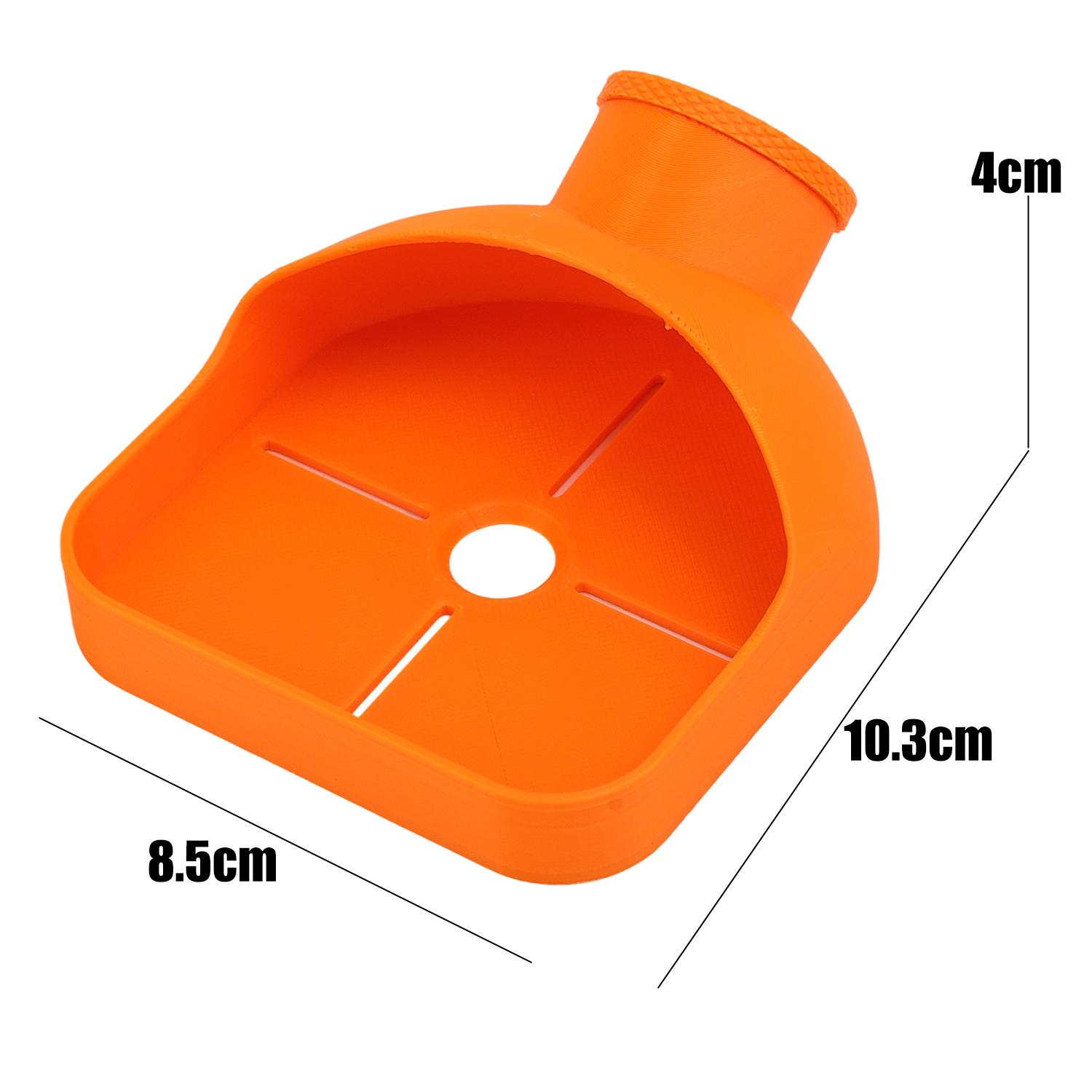 

5/1Pcs Electric Drill Dust Cover Bottle Ash Bowls Impact Hammer Dust Collector Home Dustproof Devices Power Tools Accessories 1PC помаранчевий