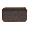 New MICHAEL KORS Bradshaw Leather Stud Camera Shoulder Bag Women's Brown 32H1G2BC2V-BRN-ACORN
