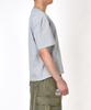 AOG PROJECT Solid Crop Short Sleeve T-Shirt (Melange Gray)