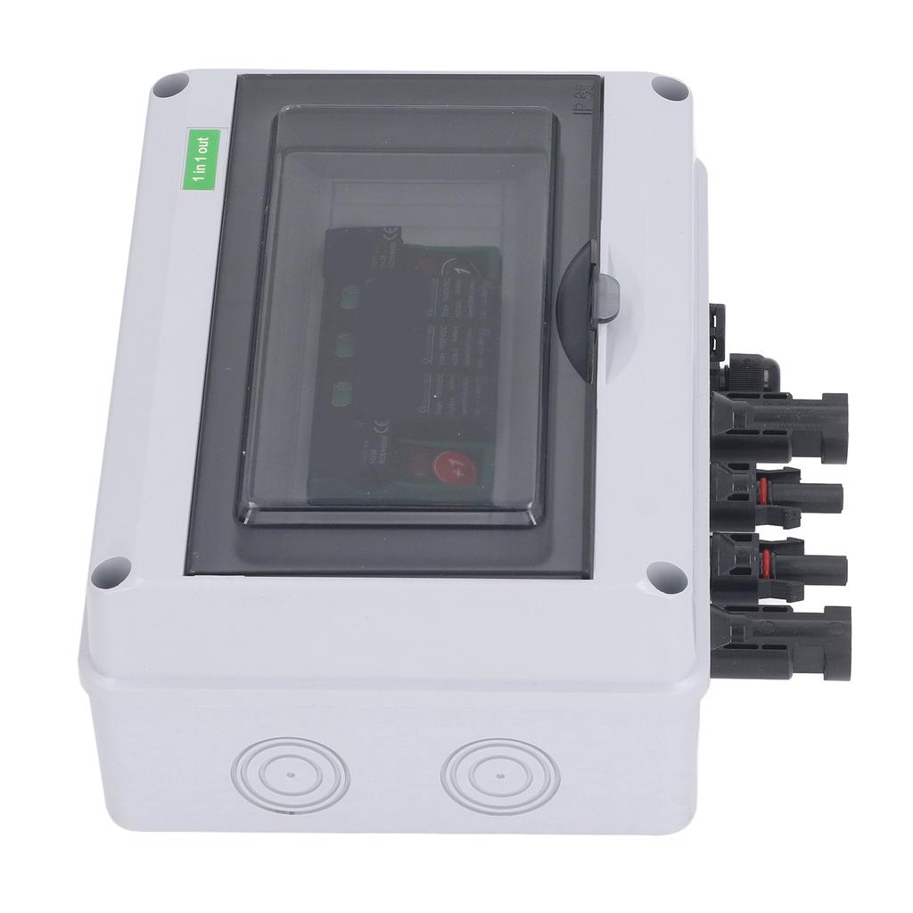 DC1000V Solar Combiner Box 1 In 1 Out IP65 Waterproof PV Distribution Box with 20?40KA Surge