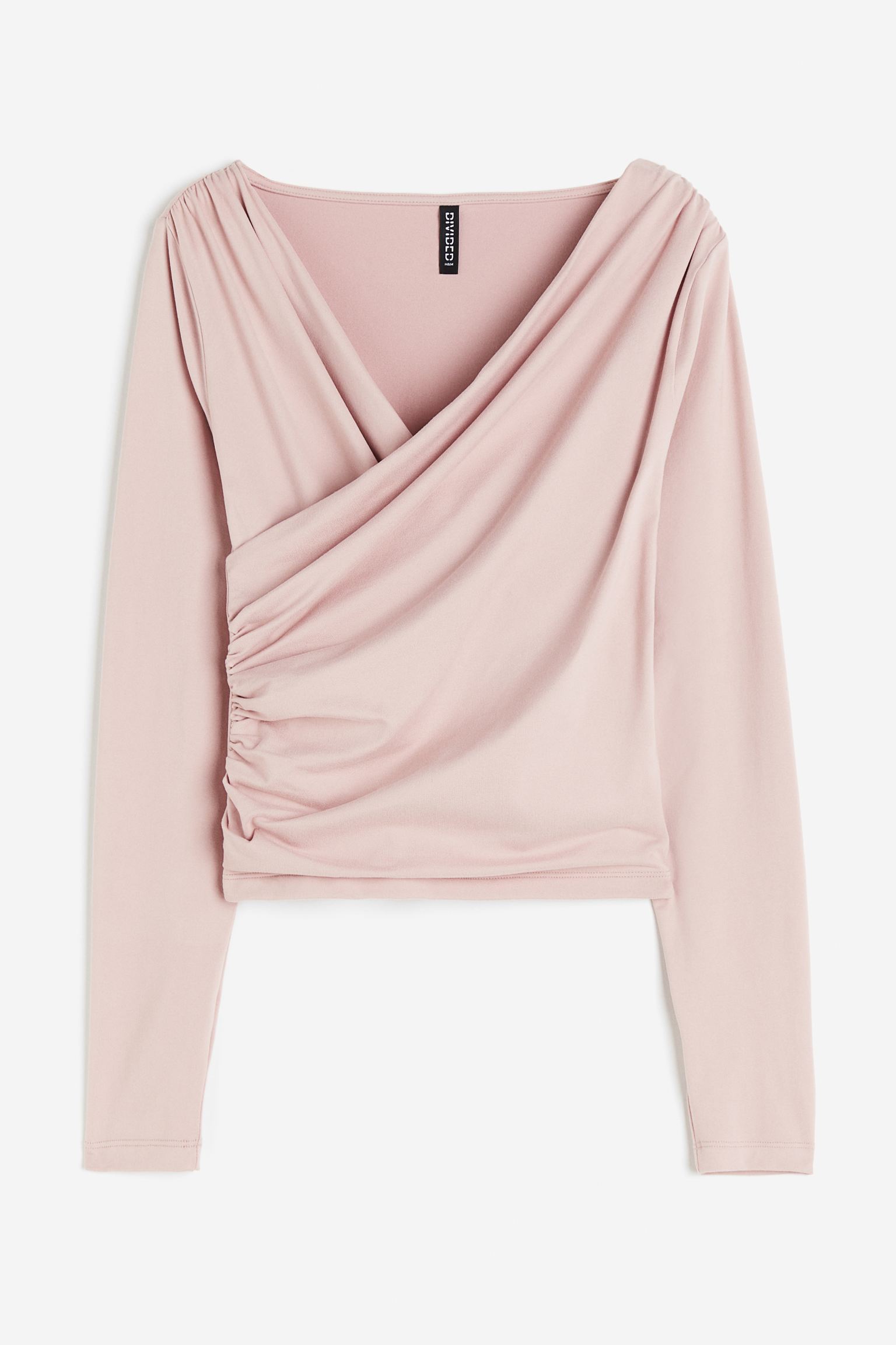 

Jersey wrap top