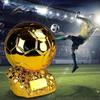 Goldener Ballon Fußballmeisterschaft Preis Trophäe Personalisierte Spielerauszeichnung Fußball Replikat Fan Sammlerstück Geburtstagsgeschenk