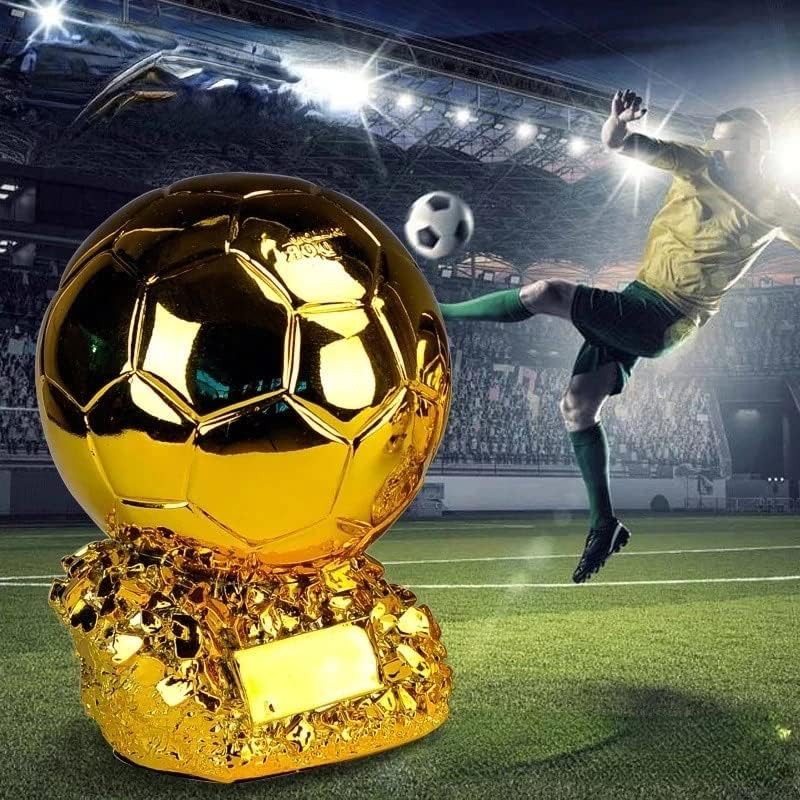 Gullballong Fotballmesterskap Pris Trofé Personlig Spillertrofé Fotball Replika Fans Samleobjekt Bursdagsgave