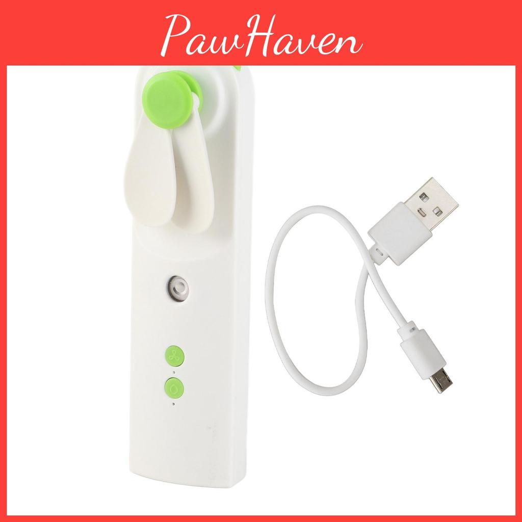Fan Handheld Adjustable Strong Misting Wind Rechargeable Portable Spray Mist Fan For Home Outdoor