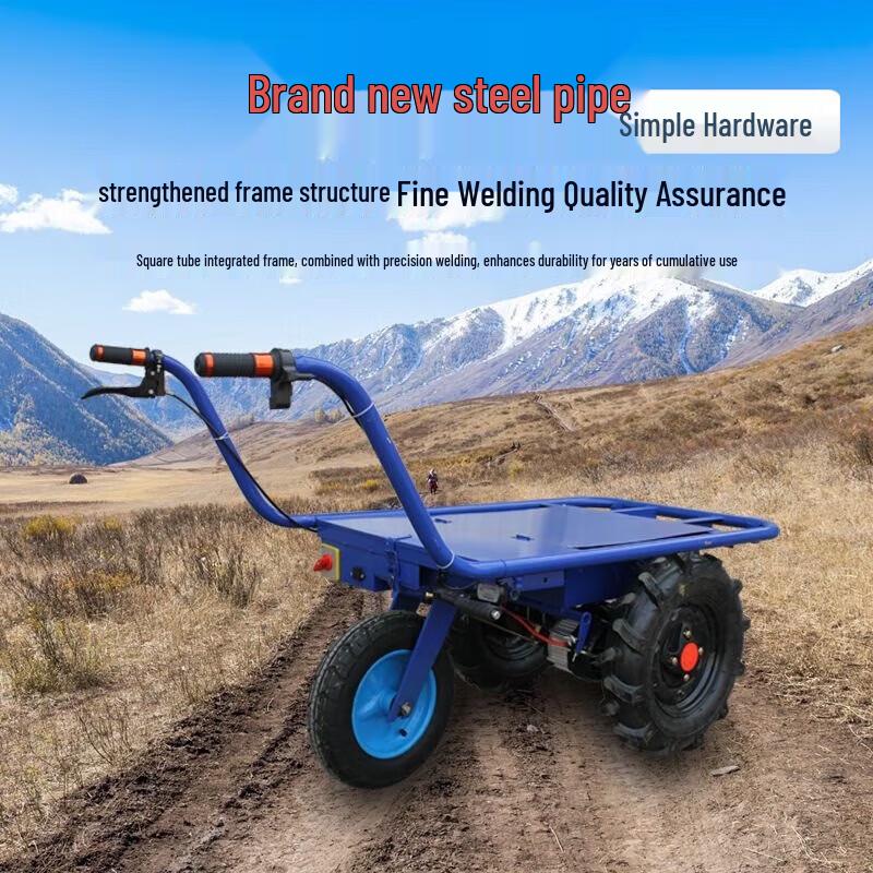 Электрическая сельскохозяйственная транспортная тележка вилка CN (адаптер в комплекте)