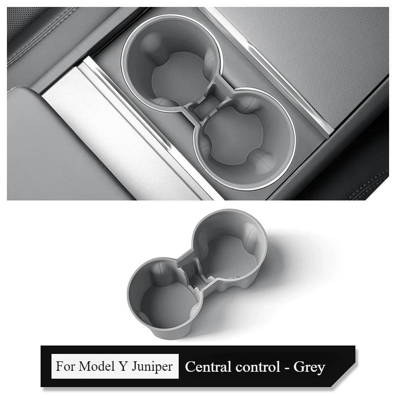 Silicone Rear Drink Holder Center Control Water Cup Beverage Storage Rack Interior Accessories For Tesla Model Y Juniper 2025