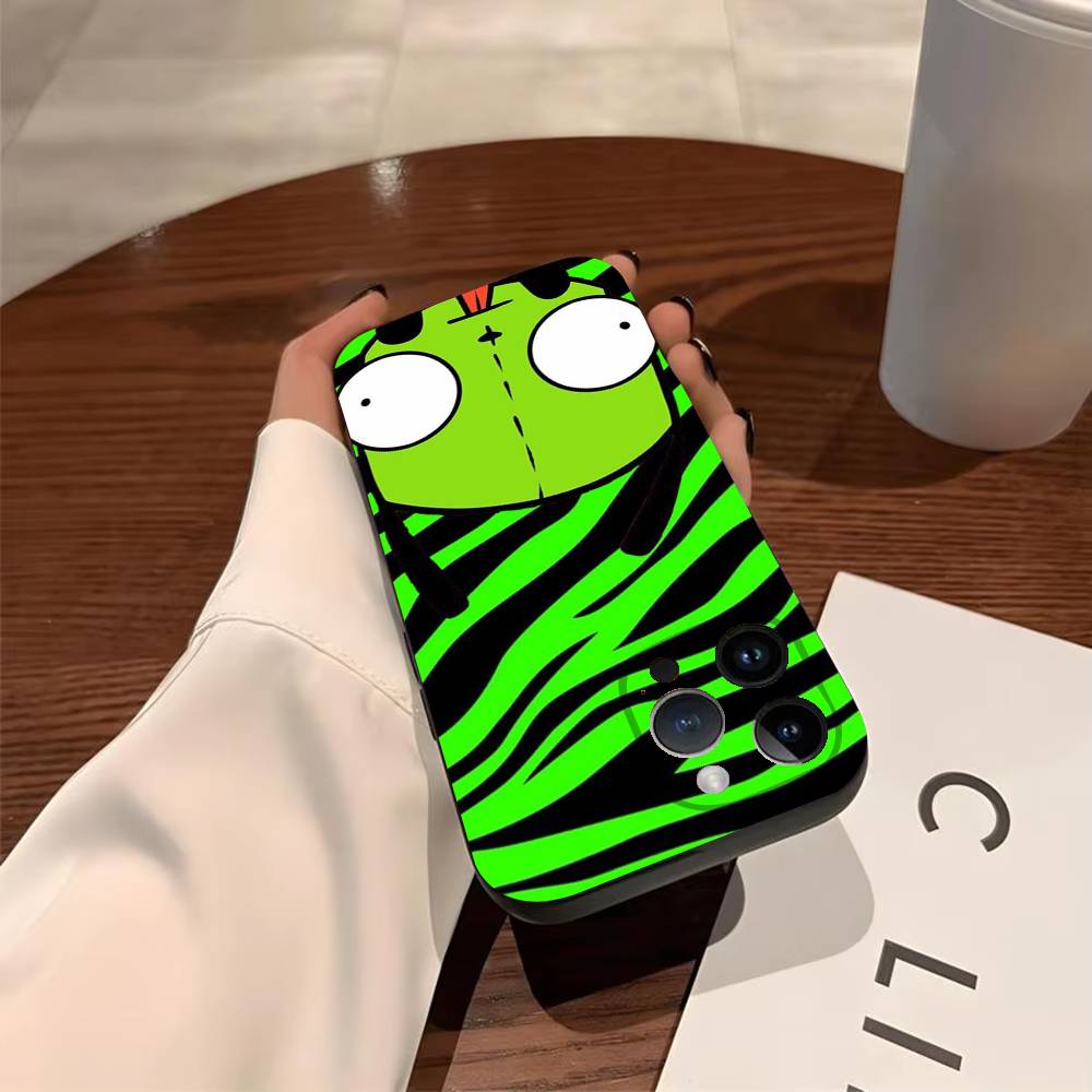 I-Invader Zim Gir   Phone Case for iPhone 17,16,15,14,13,12,11,Pro,X,Xs,Max,Plus Shockproof Cover