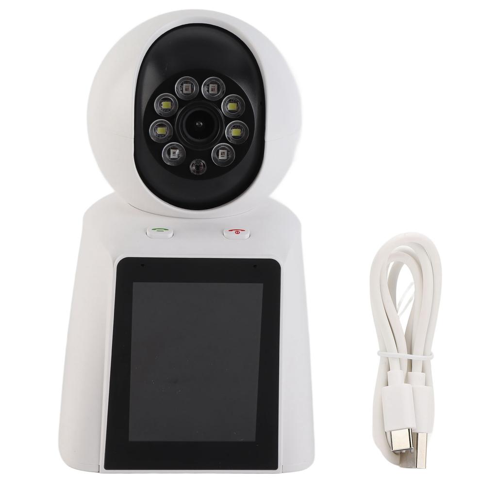 3MP Video Baby Camera HD 1080P Intelligent Remote Monitoring 2 Way Talk Indoor Security Camera with