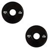 2x Accessories Weight Plates Fits 5cm Barbells for Home Gym Multifunctional