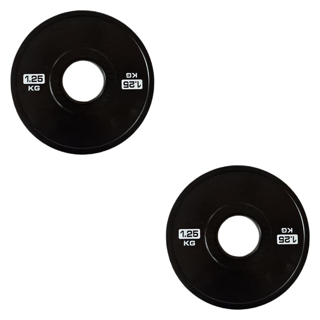 2x Accessories Weight Plates Fits 5cm Barbells for Home Gym Multifunctional