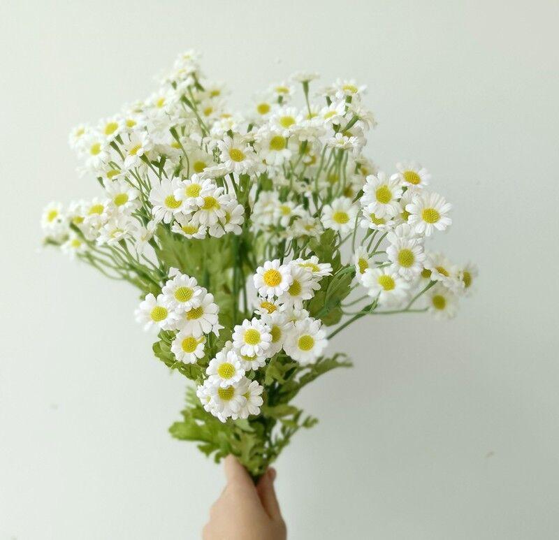 Nordic Influencer Chamomile Daisy Artificial Flowers for Decor and Photography
