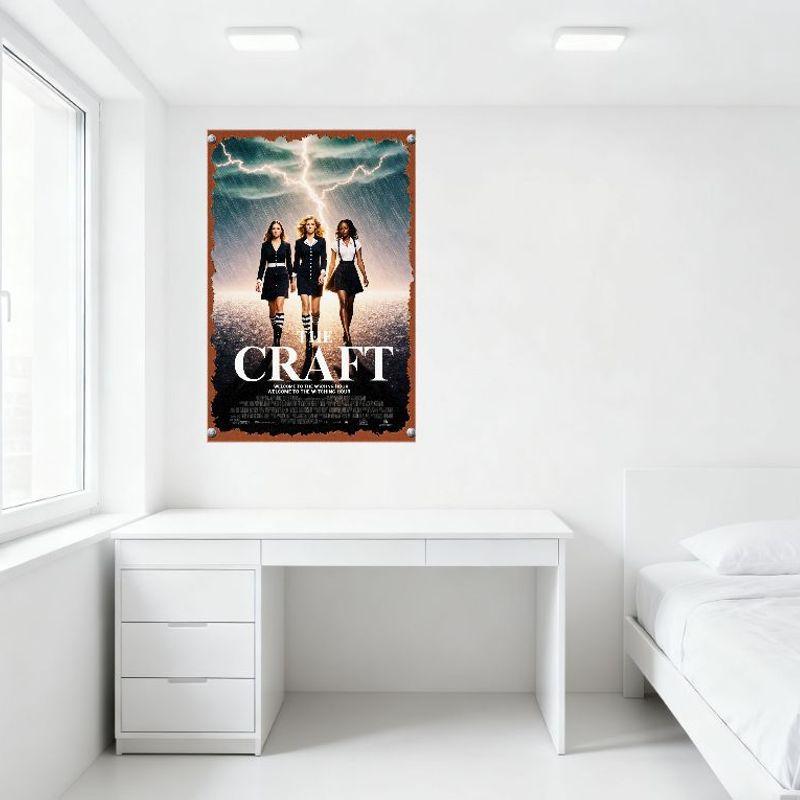 The Craft Movie Metal Tin Sign Vintage Witching Hour Lightning Storm Women Poster for Home Bar Man Cave Cafe Decor