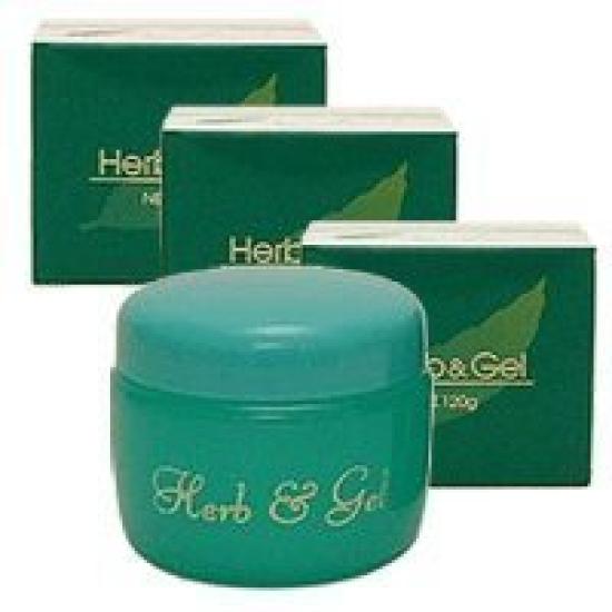 Herb & Gel - Natural Herb Extract Formula - 120g x 3 Bottle Set (4580109490026)