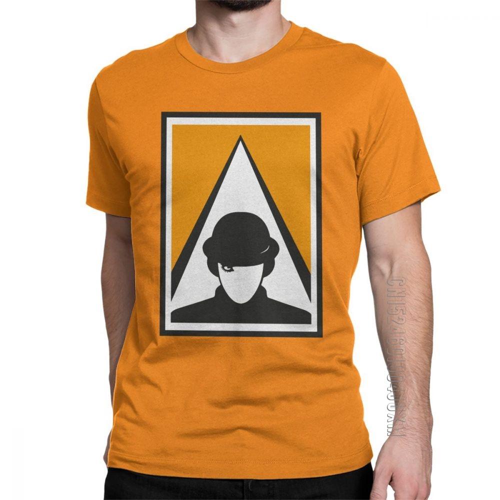 Unisexs T Shirts Acwo A Clockwork Orange Cotton Tees Short Sleeve Kubrick Alex Burgess Droogs Anthony Milk Movie Tshirts Clothing