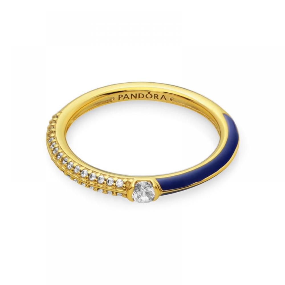 Pandora 162528c01 Pandora Me Pav    Blue Dual Gold Ring