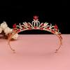 Black Baroque Crown Tiara Bride Eighteen Female Bar Mitzvah Birthday Princess Crown