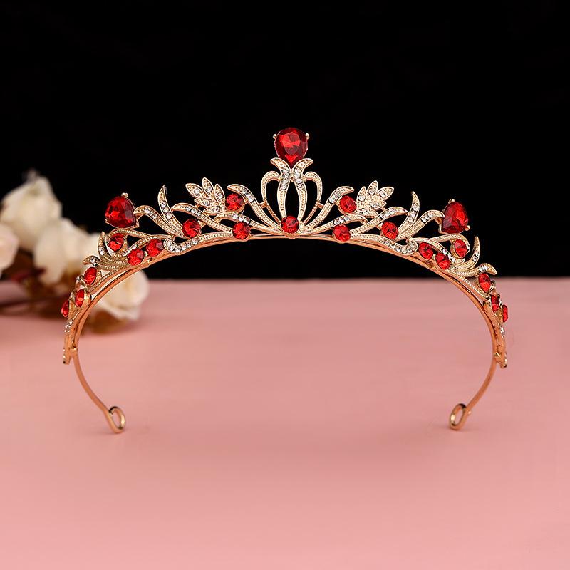 

Модные простые хрустальные листовые свадебные тиары коронованная принцесса королева стразы пышная диадема свадебные аксессуары для волос подарочные ювелирные изделия