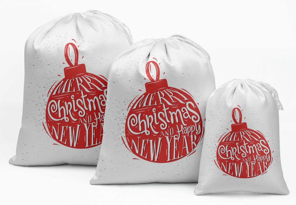 Darling Souvenir Blue House & Tree Christmas Party Supplies Gift Pouches Favor Candy Bags 15