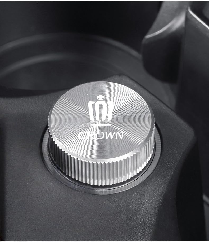 

Крышка разъема прикуривателя Crown Серии 220 Серии 210 Серии 200 Серии 180 Совместимая Crown серебряный