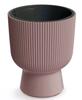 Milly Flowerpot On A Leg Pink Marsala Dbmig240 + Prosperplast Insert