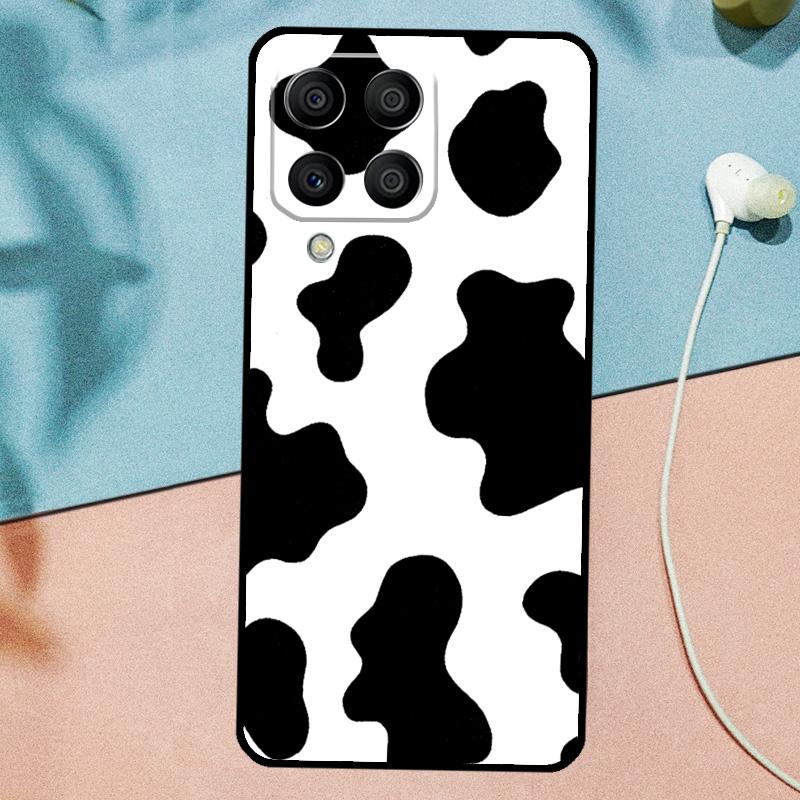 Spotted Cow Skin Print For Samsung Galaxy M31 M11 M23 M12 M13 M14 M15 M35 M55 M34 M54 M33 M53 M32 M52 M06 M16 Case