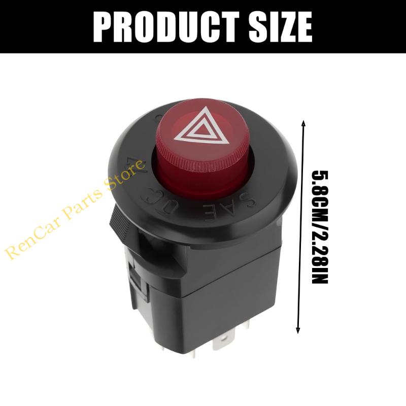 0045450224 Hazard Warning Light Switches with Red LED Enduring