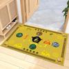 Seven Stars Luck & Fortune Entrance Mat with Five Emperor Coins