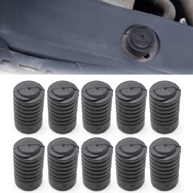 10pcs Car Trunk Tailgate Door Engine Cover Shockproof Cushion Rubber Bands Pier