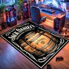 Dywan tematyczny Jack Daniel's, odpowiedni do salonu, sypialni, pokoju gier, pokoju komputerowego i wystroju domu.