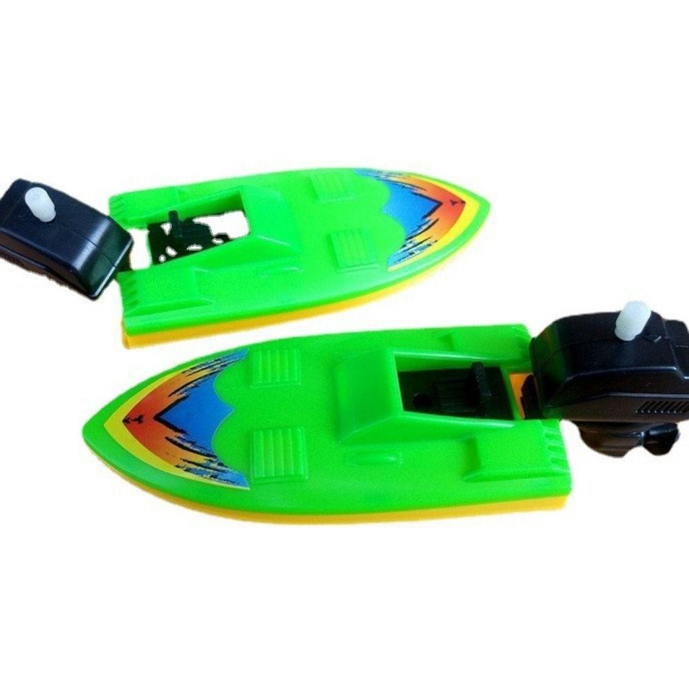 Plastic Classic Gift Ship Boat Clockwork Toy Wind Up Toy Bath Toy
