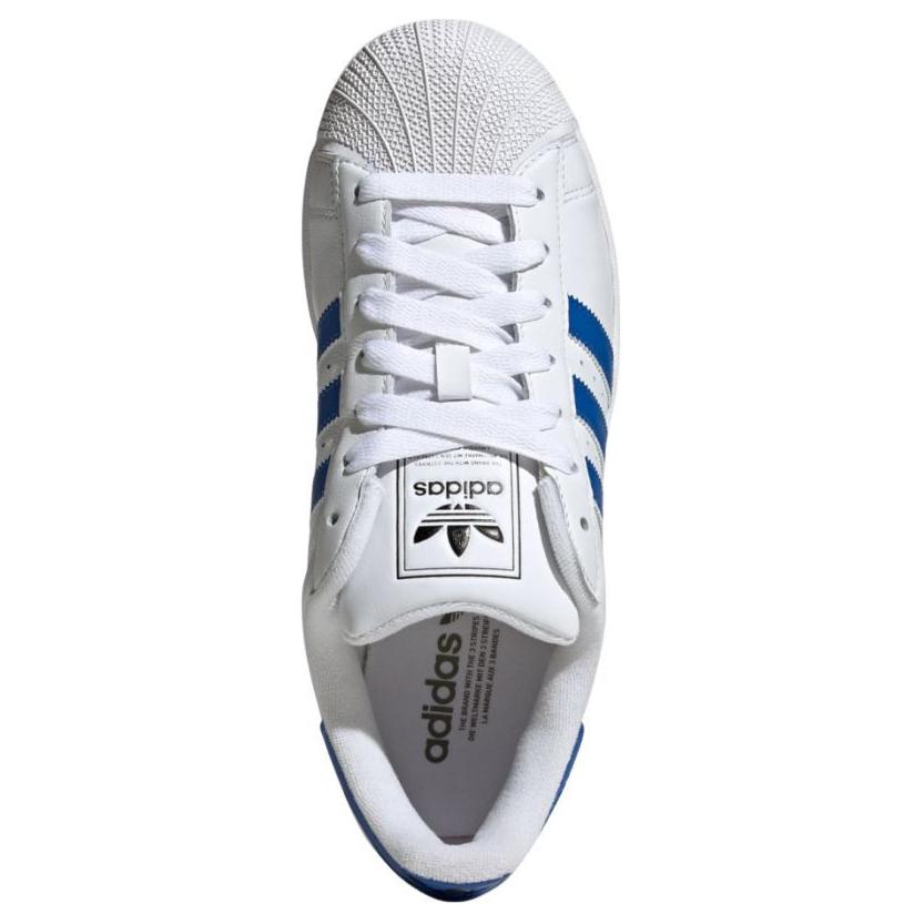 Adidas Superstar 2 White Blue Men Sneakers Cloud-White Core-Black JQ4729