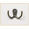 3sets Double Heads Hook Wall/Door Mounted Hanger W/screws Coat/Key/Bag/Towel/Hat/Mask Holder 53mm