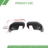 Car Rearview Mirror Decorative Frame Cover For Ford Bronco Sports 2021 Up Car Exterior Accessories , ABS Plastic