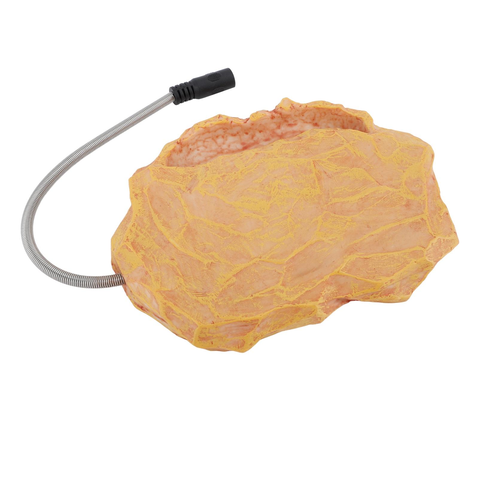 Reptile Heat Rock Temperature Controlled Heating Rock Heater for     Snake 12V Safe Voltage