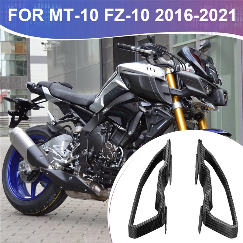 Motorcycle Ram Air Intake Covers Panels Fairing Fit For  MT-10 FZ-10 MT10 MT 10 FZ10 2016-2021