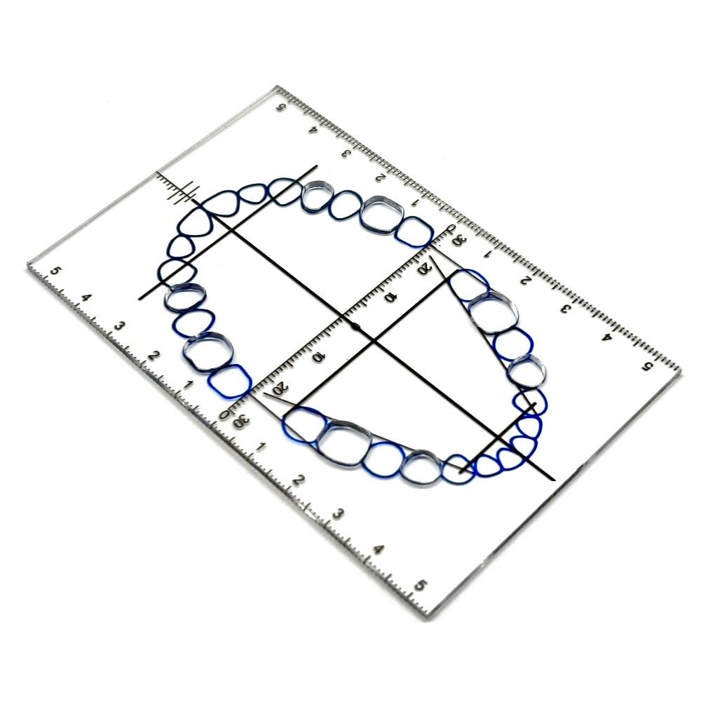 Стоматологическая лаборатория Стоматологическая направляющая пластина Расположение зубов — фото 12