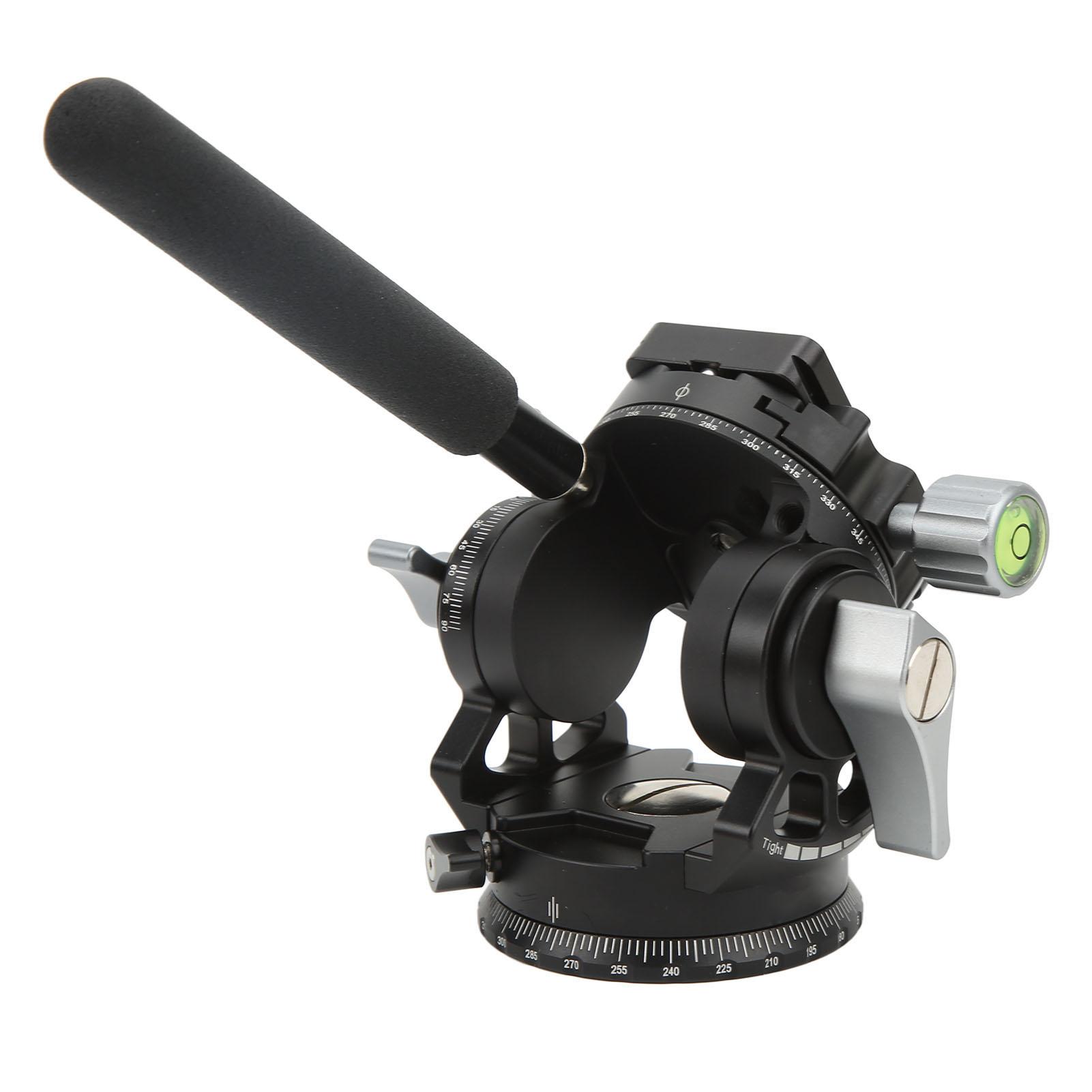 

Панорамная головка штатива для камеры из алюминиевого сплава с ручкой и подсветкой для съемки зеркальных камер