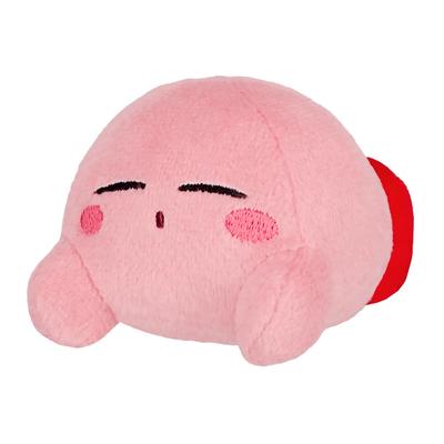 Sanei Boeki Kirby of the Stars Play with Waddle Dee Incredibly Stackable Plush Toy (Sleeping) W6 X D7.5 X H5cm Plush Toy KPWW07