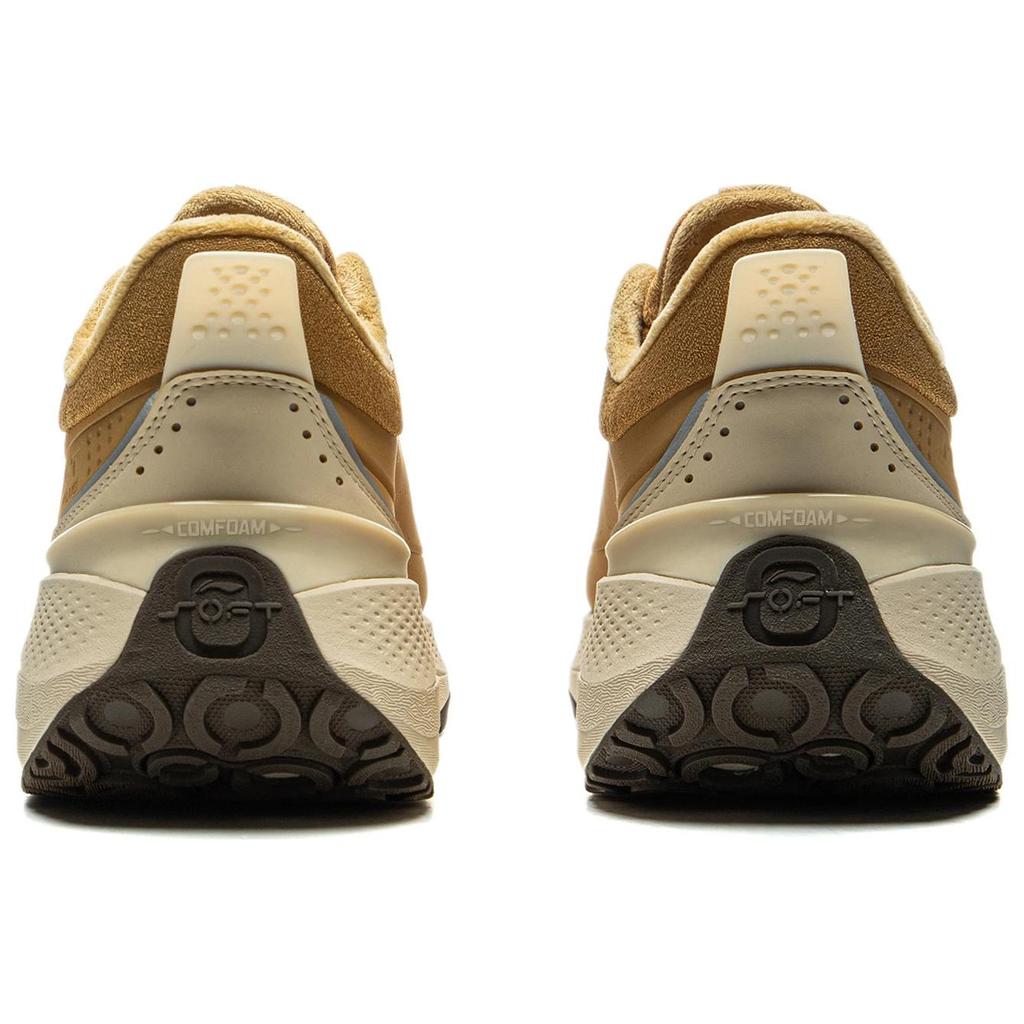 Li-Ning Měkký Plus Fleece Módní Protiskluzové Teplé Odolné proti Opotřebení Nízké Ležérní Boty Pánské tenisky Curry-Yellow AGLU097-3